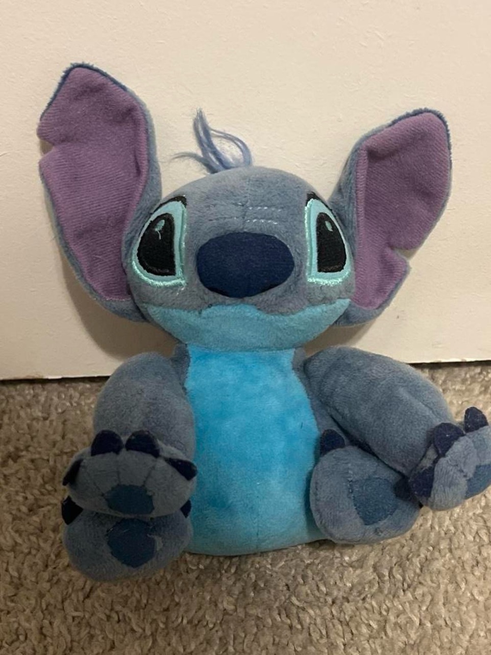 Disney Blue and Purple Stitch Plush Toy